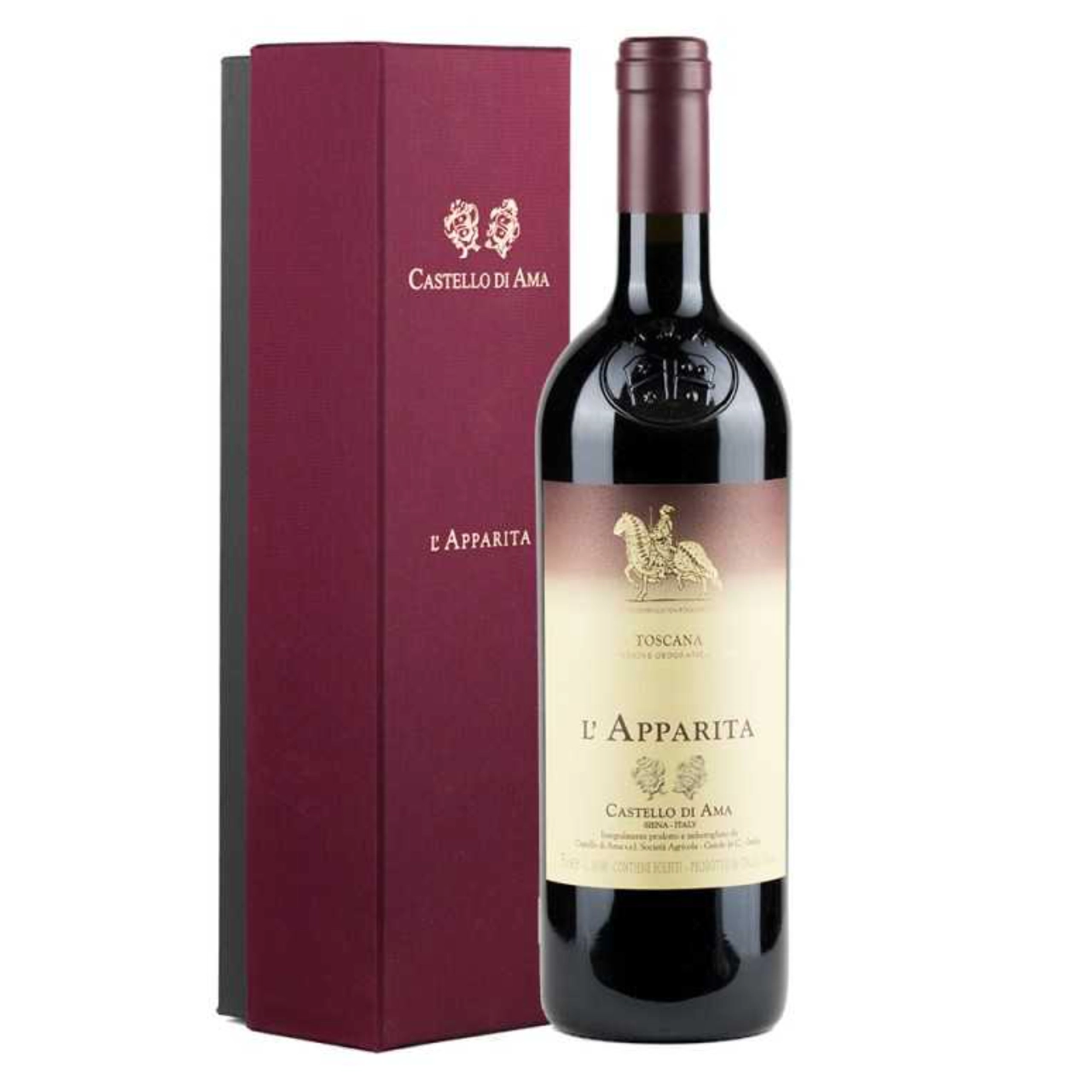 Toscana igt L'Apparita Castello di Ama Astucciato